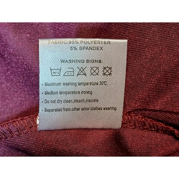 Y2K 2000s Crushed Velvet Top Raglan Sleeve Whimsygoth Grunge Womens Large Blouse - Picture 7 of 7